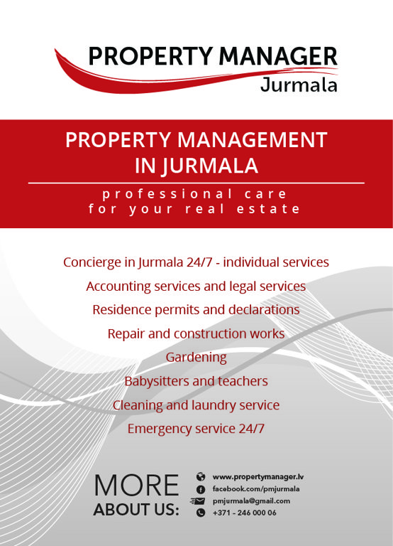 Property management in Jurmala
