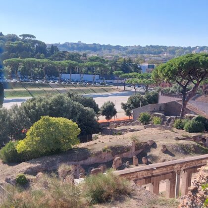 Palatine hill garden in Rome - Horti Farnesiani Сады Фарнезе - Фарнезианские сады Палатин