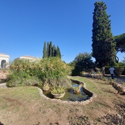 Palatine hill garden in Rome - Horti Farnesiani Сады Фарнезе - Фарнезианские сады Палатин