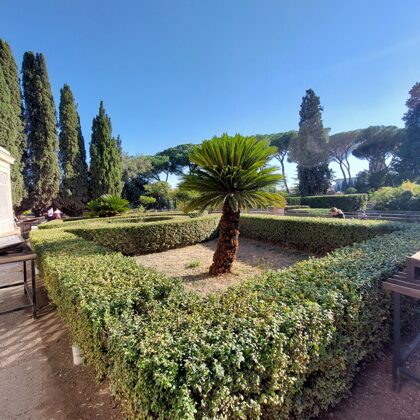 Palatine hill garden in Rome - Horti Farnesiani Сады Фарнезе - Фарнезианские сады Палатинс