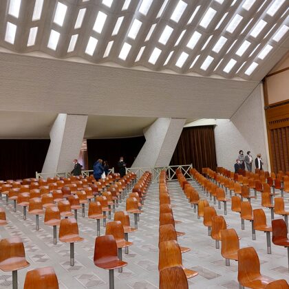 Papal audience hall - Vatican