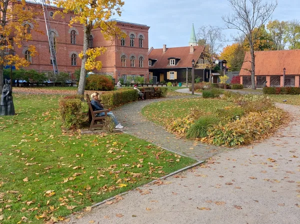 Kuldīgas pilsētas parks 2021-10 Городской парк Кулдиги 2021-10