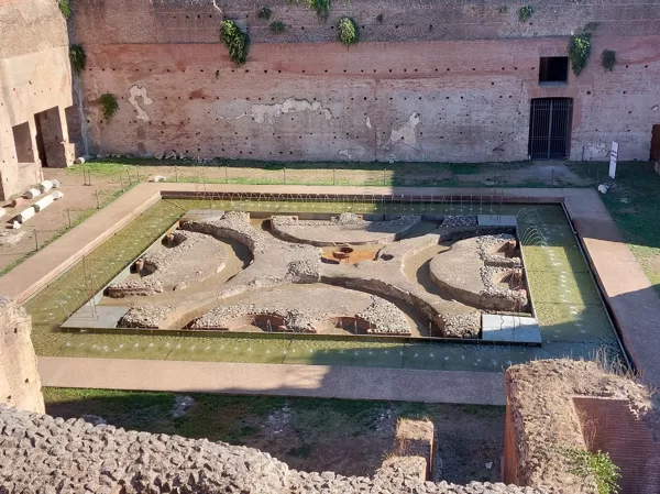 Palatine hill garden in Rome - Horti Farnesiani Сады Фарнезе - Фарнезианские сады Палатин