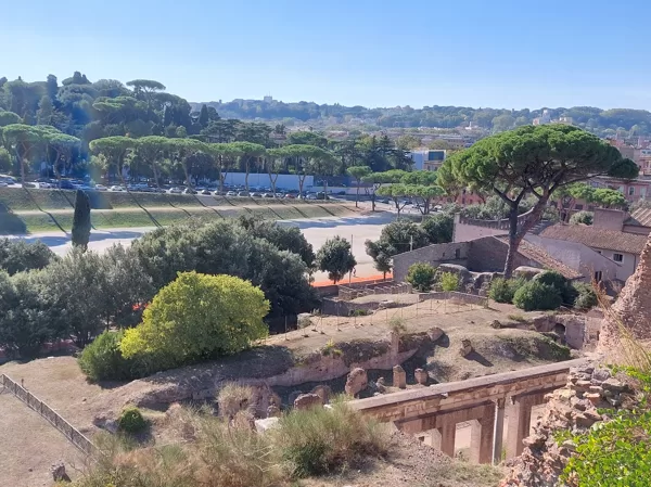 Palatine hill garden in Rome - Horti Farnesiani Сады Фарнезе - Фарнезианские сады Палатин