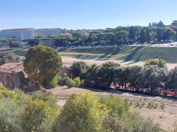 Palatine hill garden in Rome - Horti Farnesiani Сады Фарнезе - Фарнезианские сады Палатин
