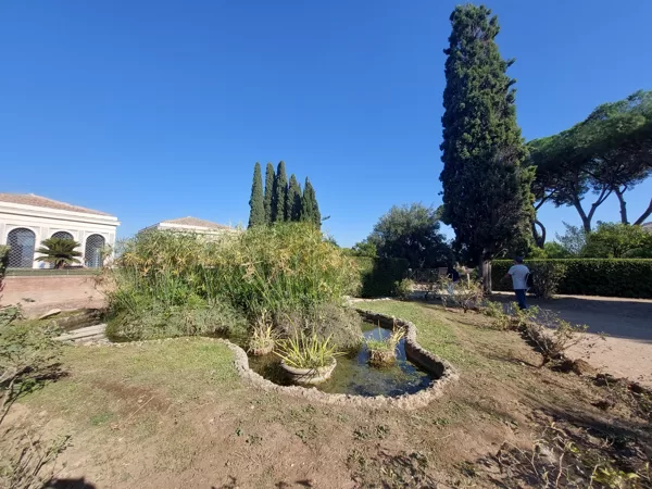 Palatine hill garden in Rome - Horti Farnesiani Сады Фарнезе - Фарнезианские сады Палатин