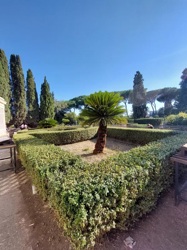 Palatine hill garden in Rome - Horti Farnesiani Сады Фарнезе - Фарнезианские сады Палатинс