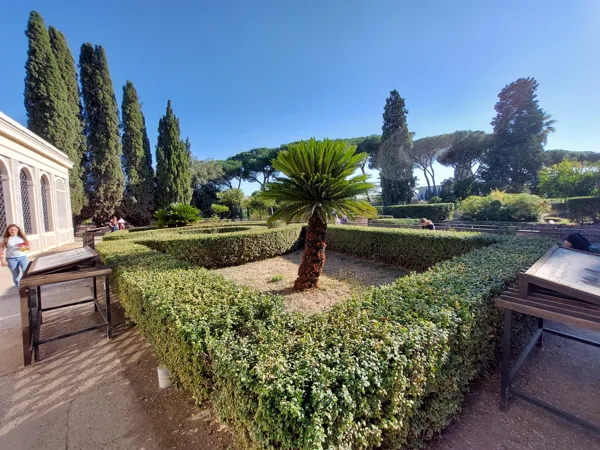 Palatine hill garden in Rome - Horti Farnesiani Сады Фарнезе - Фарнезианские сады Палатин